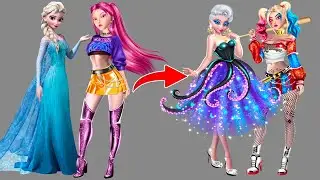 Elsa, Ladybug, Rumi & Mira Become Dark Villains | Epic Glow Up