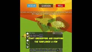 Sun God Method for Dawnbound Mutation! 🌞 (Grow a Garden Secret)  #growagarden #roblox #robloxshorts