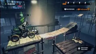 Trials Rising University Backwheel Bounce Noob Struggles Through