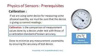 What is calibration?