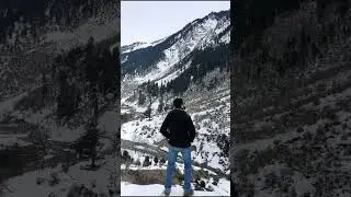 Swat Snow covered mountains ⛰️ #trending #travelvlog #vlog #reels