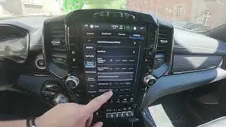 RAM 1500 eTorque &ndash; How to Enable or Disable Rear Park Sense Braking Assist