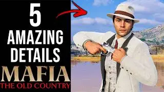 5 AMAZING Details in Mafia: The Old Country