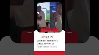 Drama at Samidoh's Dubai Concert As Side Chick Senator Karen Nyamu Storms Stage #shorts