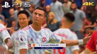 Fifa 22 [ps5] Cristiano Ronaldo goal last minute winner before whistle against Liverpool