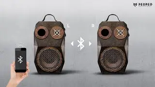 FONCTION 2 : Cr&eacute;ation d&rsquo;un syst&egrave;me st&eacute;r&eacute;o sans fil avec 2 VOODOO PRO en Bluetooth | VOODOO PRO