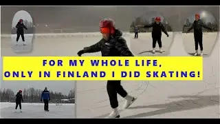 ONLY IN FINLAND PUSHED ME TO SKATE LIKE THIS! THERE'S NO FEAR WHEN YOU DO IT SLOWLY AND YOU ENJOY IT