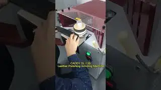 Multifunction Polishing Machines Single Side Leather Edge Polish