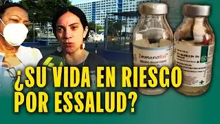 Pacientes con enfermedades raras sin medicina vital desde hace 1 mes: 