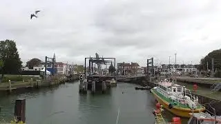 Brugopening Havenspoorbrug Maassluis Draaibrug/ Swingbridge/ Pont Tournant/ Drehbr&uuml;cke
