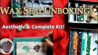 Wax Seal Stamp Unboxing from Meesho | Perfect for Handmade Gifts ✨#waxseal #meeshofinds #craft