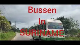 Bussen #public transport in Suriname