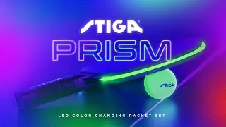 STIGA Prism | LED Color Changing Racket Set