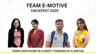 E-Motive | SAP Hackfest 2025 Finalist | Helping Students Find the&nbsp;Right&nbsp;Career