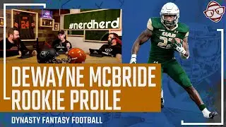 DeWayne McBride | Rookie RBs | Dynasty Fantasy Football | NFL Draft