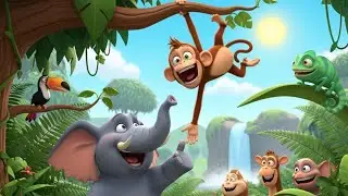 मोठा हाथी और बंदर की शैतानी!#shortstory #cartoonshorts #moomootv #dreamtune #cartoonshorts #funny