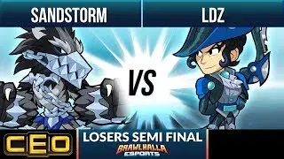 Sandstorm vs LDZ - Losers Semi Final - CEO 2019 1v1