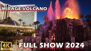 Mirage Volcano Eruption - Full Show