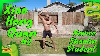 Xiao Hong Quan Training - Shaolin Kung Fu Form - Novice Student