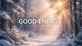 Positive Walk in a Snowy Forest Calm Thoughts, Peace & Good Energy