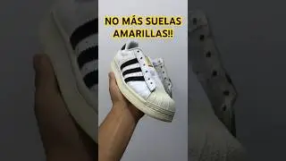 ELIMINA EL AMARILLO DE LA SUELA EN TUS ZAPATILLAS CON ESTOA SENCILLOS PASOS !!!