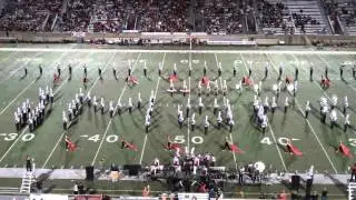 20120908 - THS Band - Beautiful Mind - Trinity vs Tulsa Union