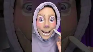 Labubu Makeup BTS😱😲💄 #trending #shortvideo #labubu #song #asmr #disney #cartoon #eyes #fyp #btsfunny