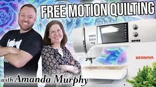 Free Motion Quilting TIPS with Amanda Murphy!