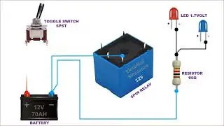 Working Principle of 5 Pin Relay