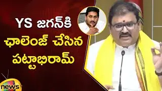 TDP Leader Pattabhi Ram Challenges To YS Jagan | TDP Vs YCP | AP Political News | Mango News