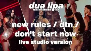 Dua Lipa - Interlude / New Rules / DTN / DSN (Live Studio Version) [Radical Optimism Tour]