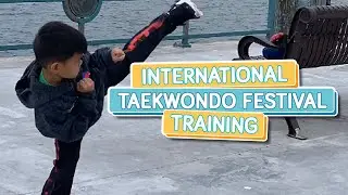 IAN'S INTERNATIONAL TAEKWONDO TRAINING! - Alapag Family Fun