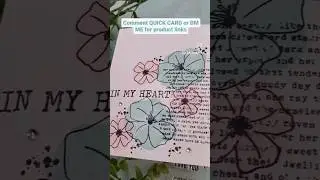 EASY COLORING TECHNIQUE #crafts #stamps #scrappinkaty #cards #cardmaking #handmade
