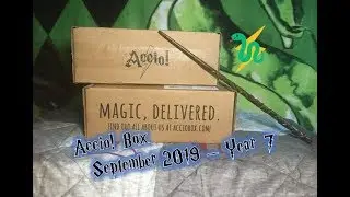 Accio! Box September 2019 (Year 7) | Harry Potter Magical Unboxing