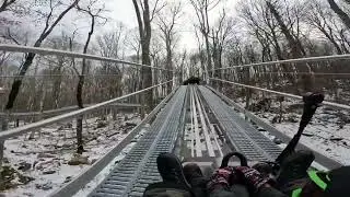 Wilderness Run Alpine Coaster Sugar Mountain, North Carolina (REALLY FAST & FUN)