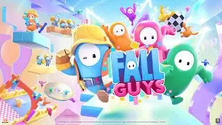Fall Guys. &bull; Squads Show win with 3 random beans. &bull; Hex-A-Gone final. &bull; Win it for the team. &bull; 🚻🚻🎉👑