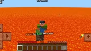 I survived lava only world but one block in Minecraft #2