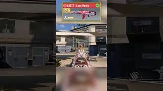 💀 I finally landed the super deadly AK-117 lava remix at all distances #ak117 #codm #codmobile