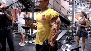 ARMS DAY WITH LEE PRIEST - BUILDING BEST ARMS IN THE WORLD - LEE PRIEST ARM DAY MOTIVATION