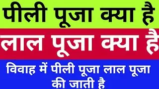 पीली पूजा लाल पूजा क्या है आइए जानें हम सब Puja Lal Puja kya hai bhai ham sab Jane