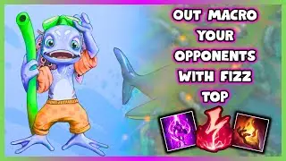 How To Play Against Ranged Top As Fizz | Fizz Top vs Kennen 15.07