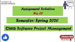 CS615 Assignment 1 Solution Spring  2020 by vu Hashim Ali