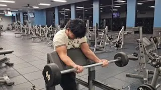 WinterBulk| Late Night Solo Biceps Day 