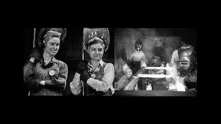 Women take over in U.S. Steel Mills in World War 2 (1943 - Restored)