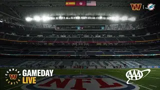 GAMEDAY IN MADRID! | Get Ready for Commanders vs. Dolphins with Gameday Live | NFL