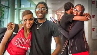 Giving Pretty College Girls Hugs