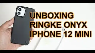 Ringke Onyx Case iPhone 12 Mini, Unboxing & hands on, Indonesia!!