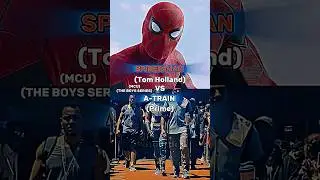 Spider-Man vs A-train #spiderman #theboys #mcu #edit #1v1