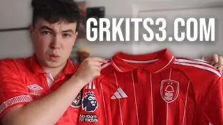 *FAKE* 25/26 NOTTINGHAM FOREST HOME SHIRT FROM GRKITS3.COM REVIEW!