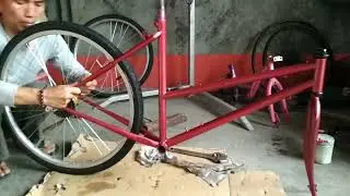 RESTORASI  sepeda besi MASTER...Part 1